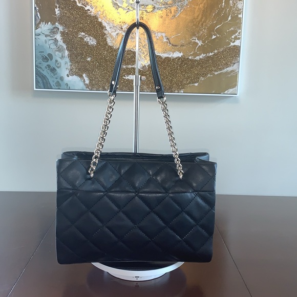 Kate Spade Emerson Place black quilted bag EUC - Picture 3 of 17